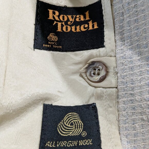 Field Brothers Men's Royal Touch 100% Pure Virgin Wool Blazer, 42-44 R, 1980 - Picture 12 of 16